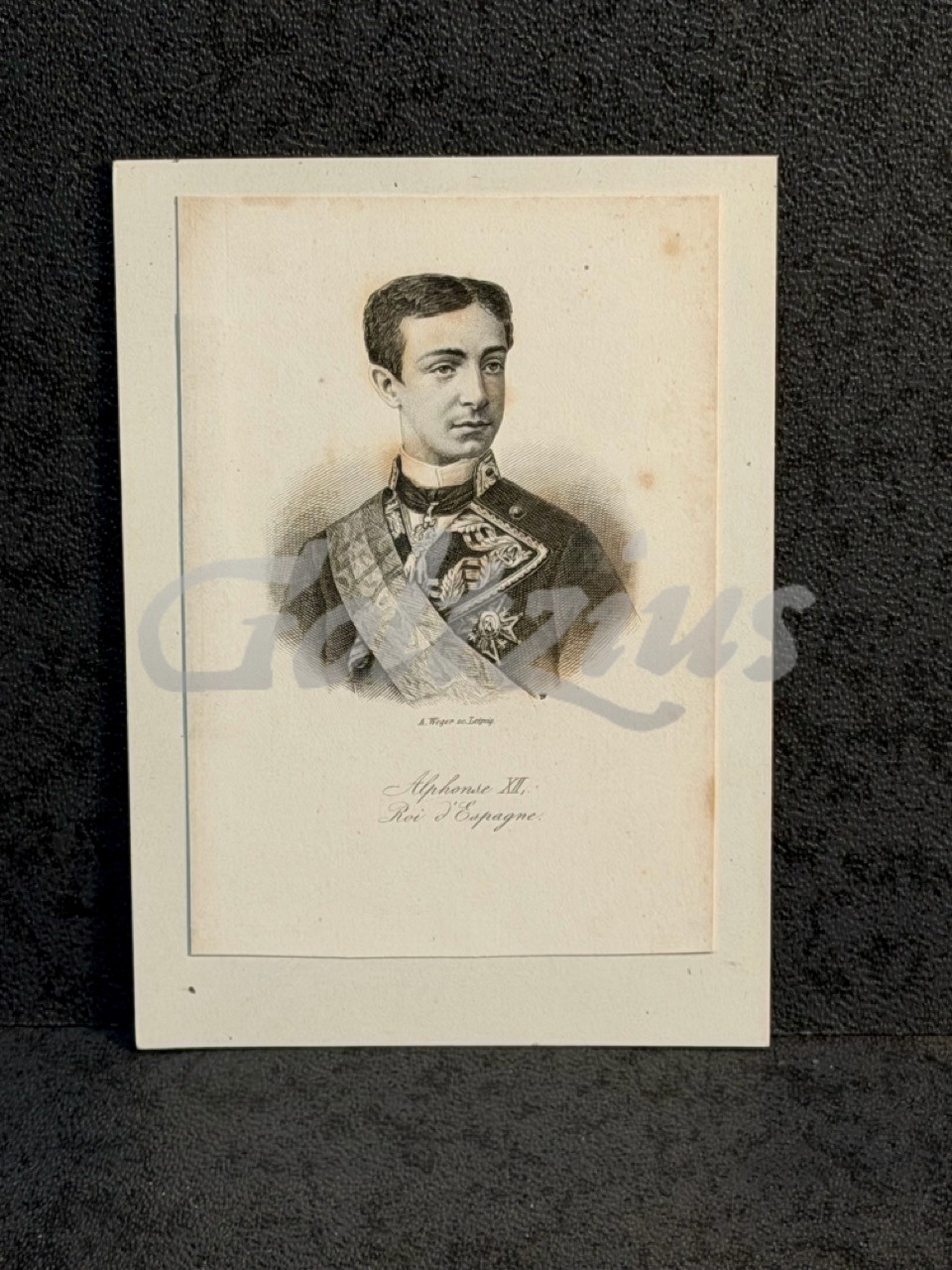 Portrait of Alfonso XII